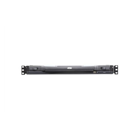 Aten | KVM over IP Switch with Daisy-Chain Port and USB Peripheral Support | CL5708IN 8-Port PS/2-USB VGA 19"" LCD KVM - 3